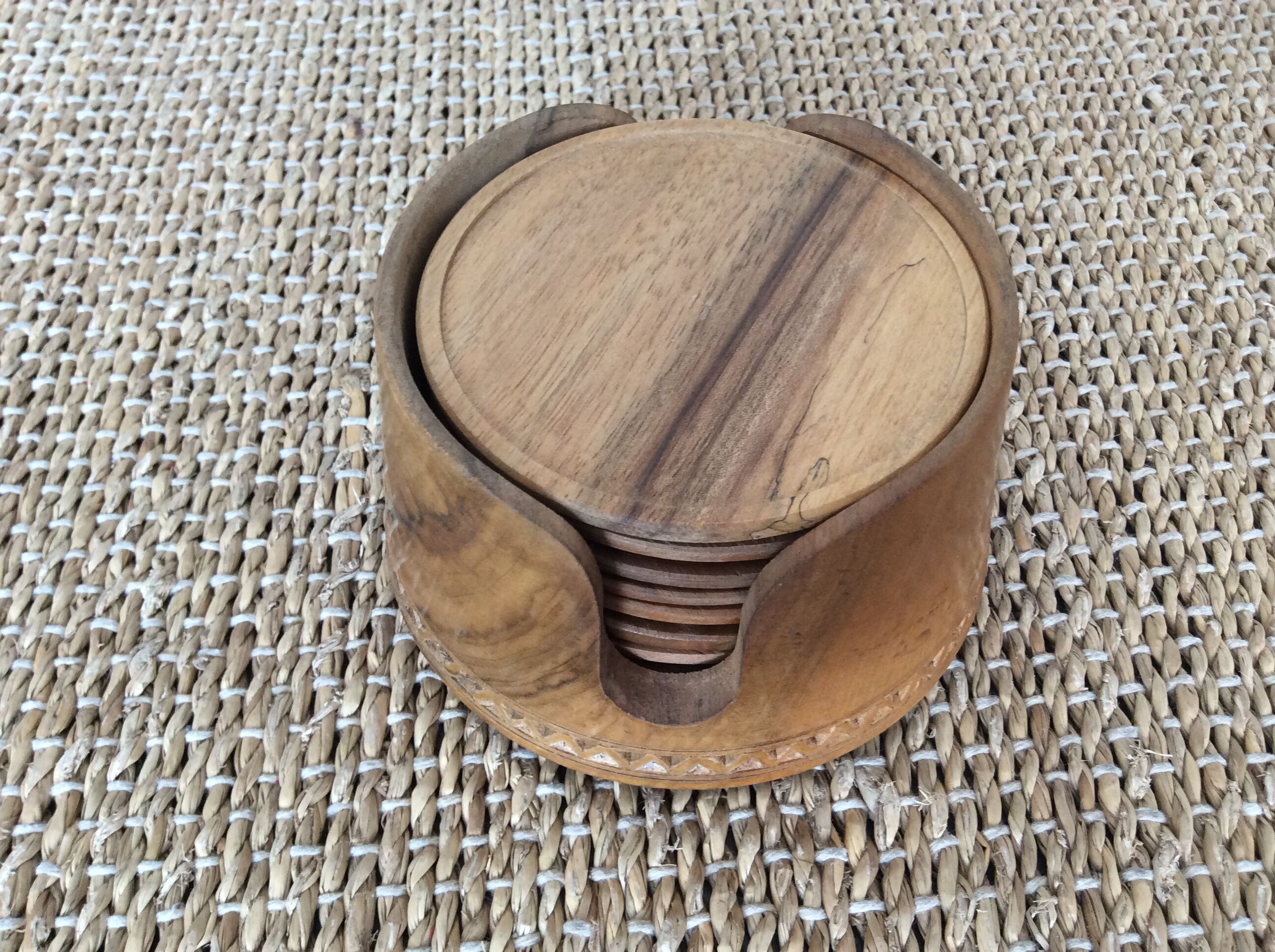 Wood coasters