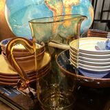 Blown glass pitcher Poland