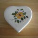 Moustiers earthenware jewelry box or pillbox