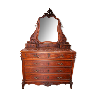Louis XV style toilet dresser