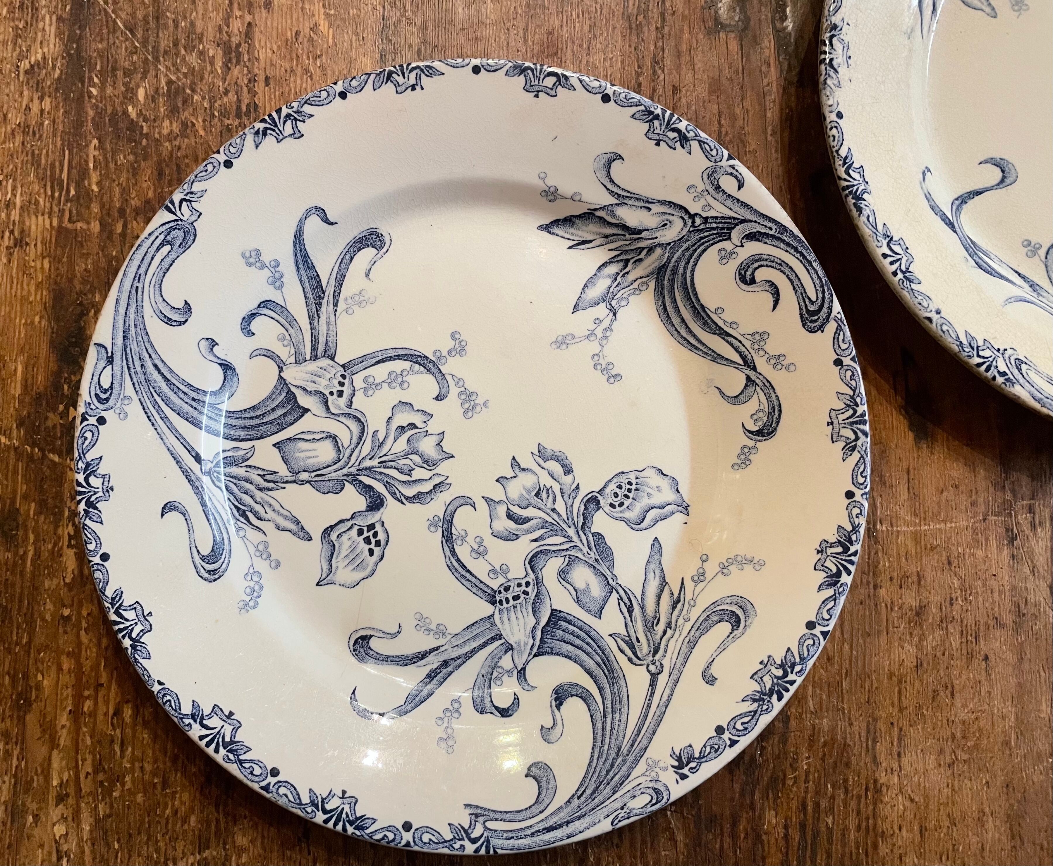 Plates Iron Earth "Iris"