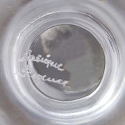 1970s Smoking Set  by Lalique. Signed on The Bottom. Made in France
