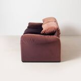 Vico Magistretti Maralunga 2 seater / loveseat for Cassina, Italy, 1980s