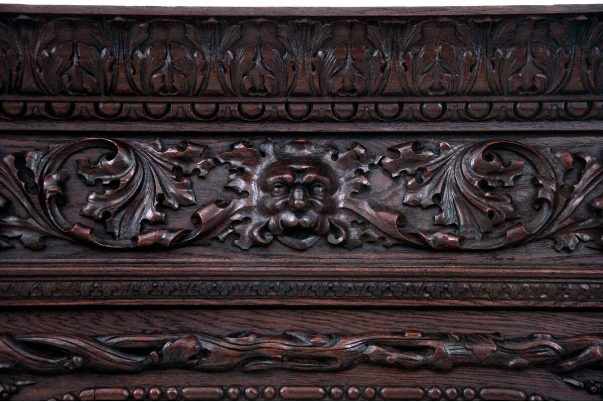 Armoire de chasse, France, vers 1890.