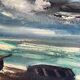 Oil painting on canvas Marine