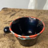 Two Vallauris iridescent ceramic cups