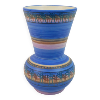 Grand vase signé MG Vallauris
