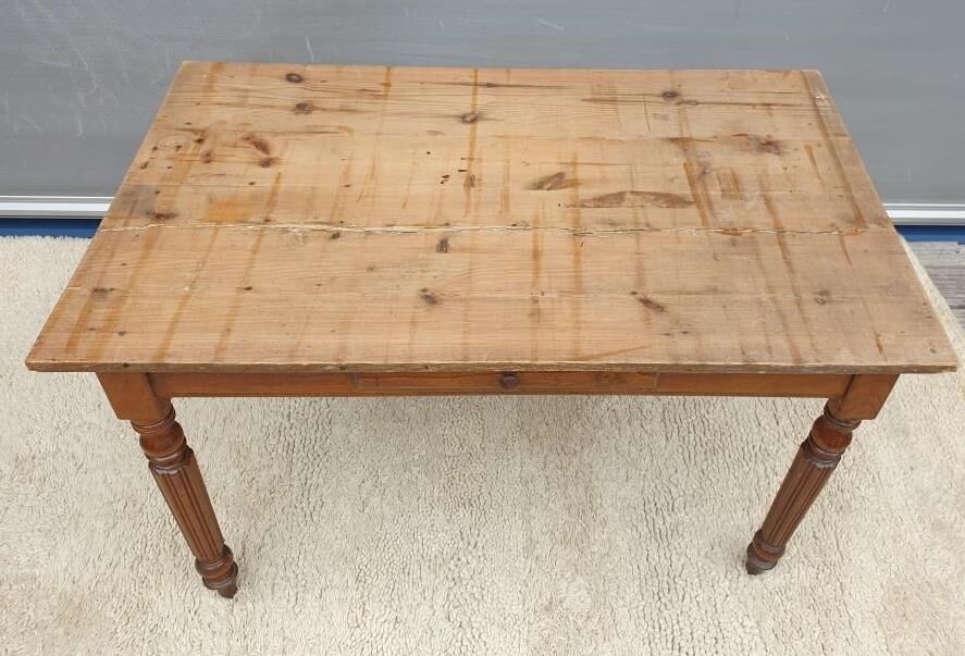 Desk table Louis Philippe 1 drawer