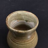 Stone stone vase Lion Puisaye