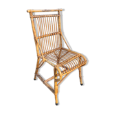 Chaise vintage en rotin