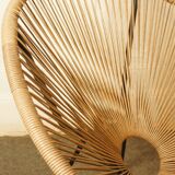 Armchair Acapulco scoubidou vintage