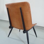 Chaise en cuir design finlandais