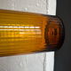 Verres ambrés soufflés années 60