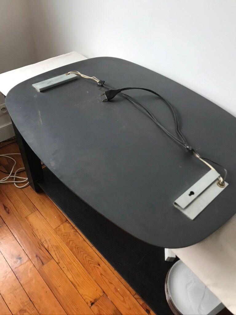 Veca smoked bathroom mirror 79x59cm