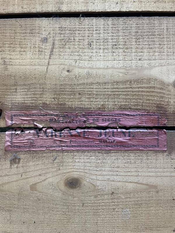 Miroir vénitien époque Napoléon III 130/75 cm