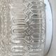 Wall light ceiling light molded glass 1970 1980 seventies eighties