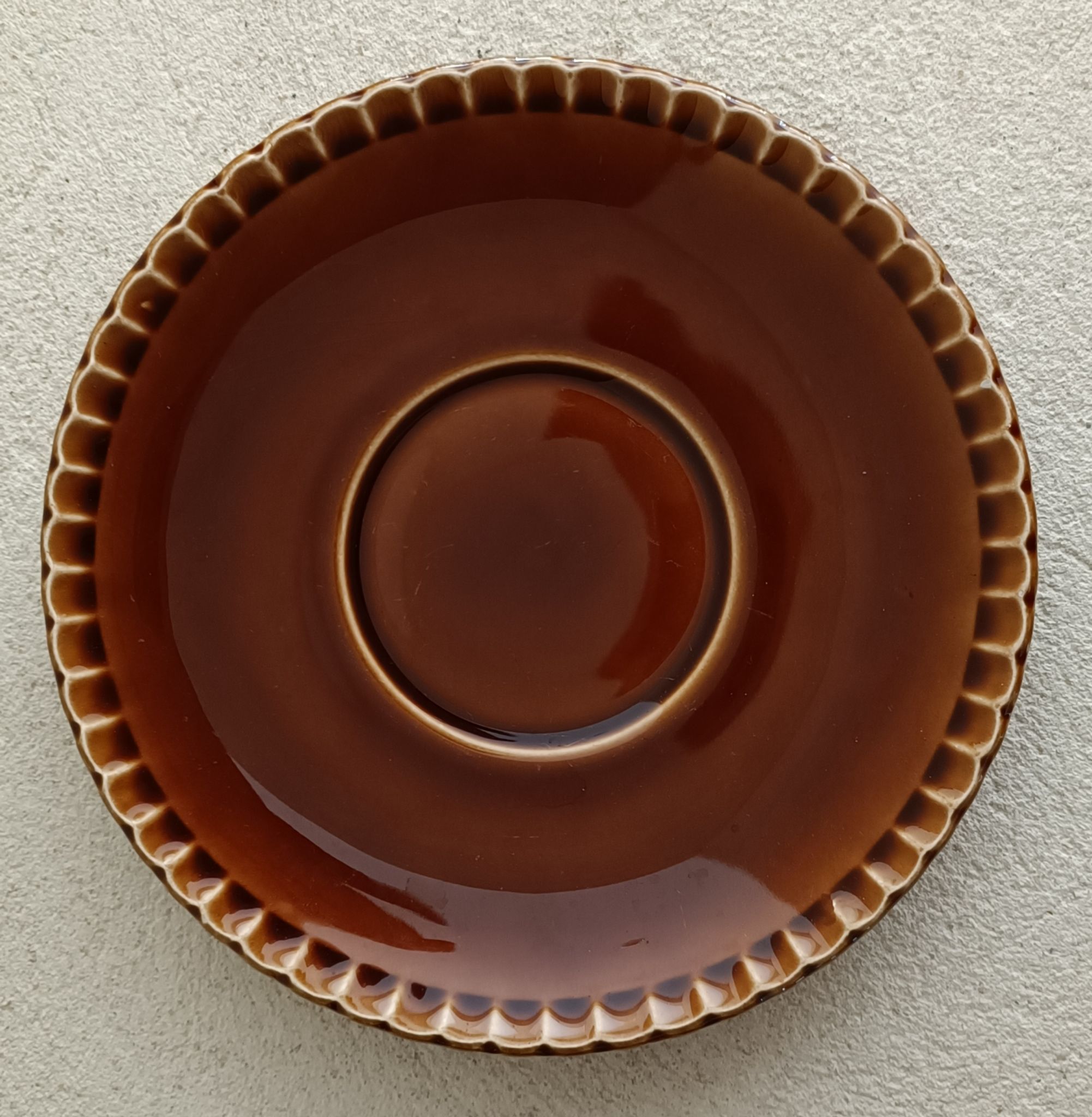 Tasse et soucoupe Digoin Sarreguemines