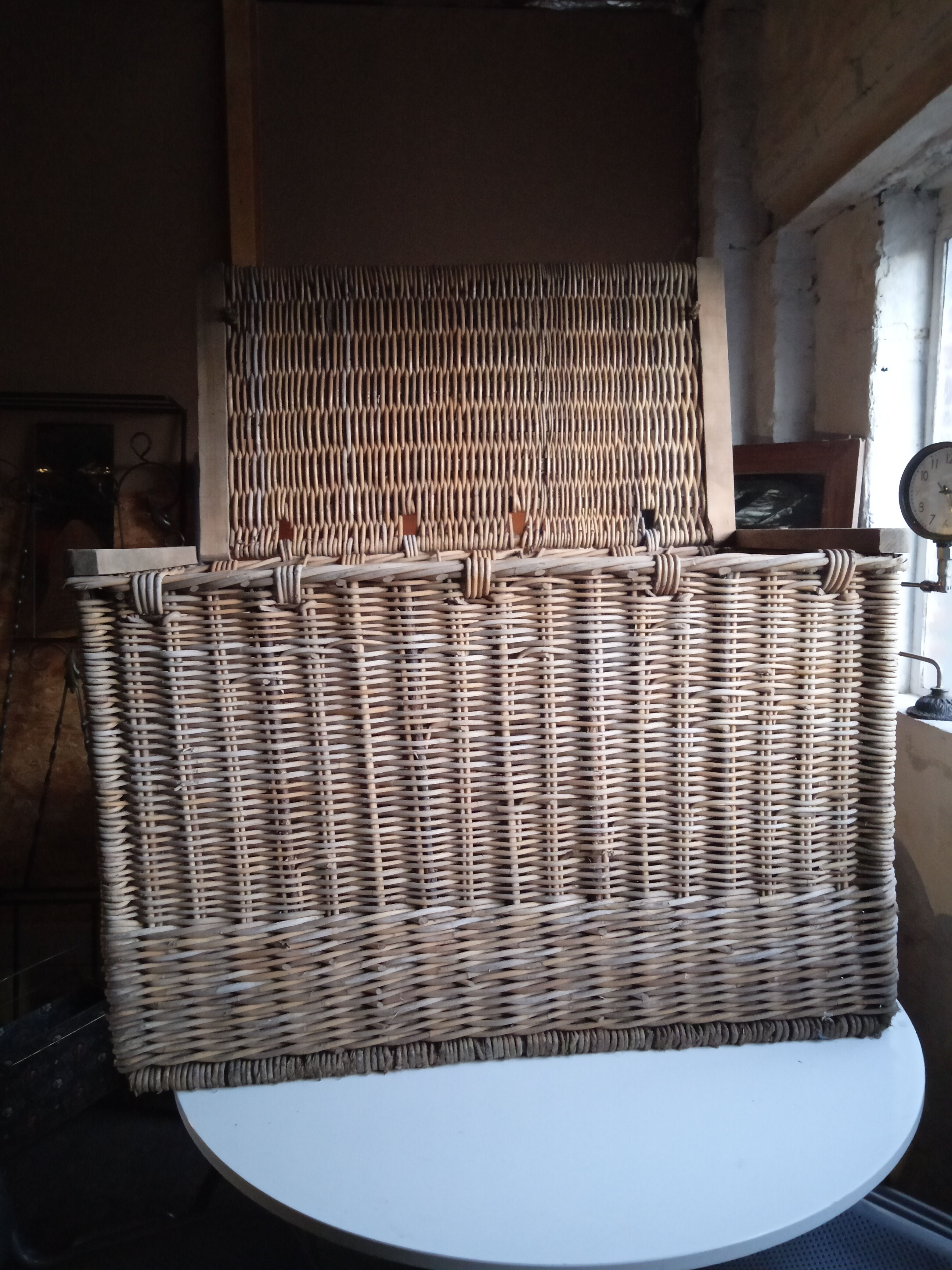 Wicker trunk