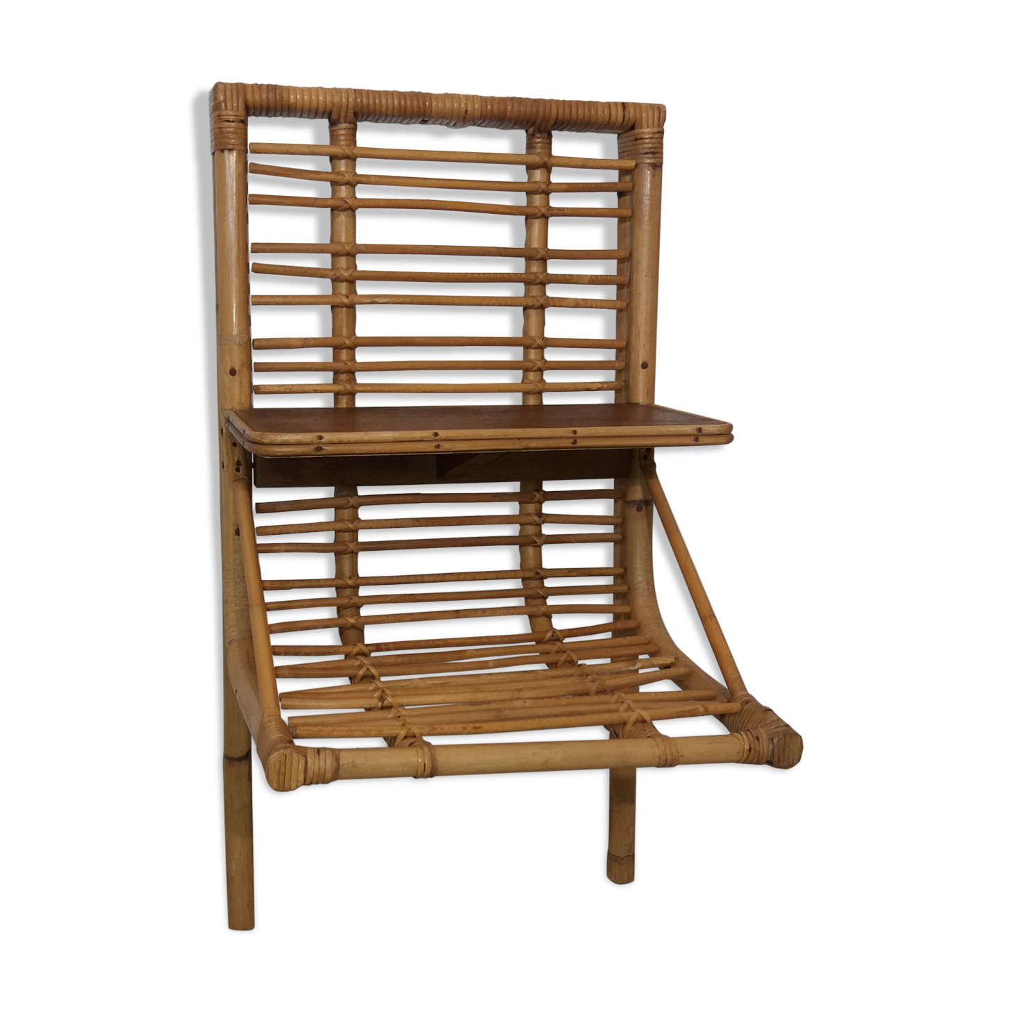 Bedside / Rattan Wall Shelf