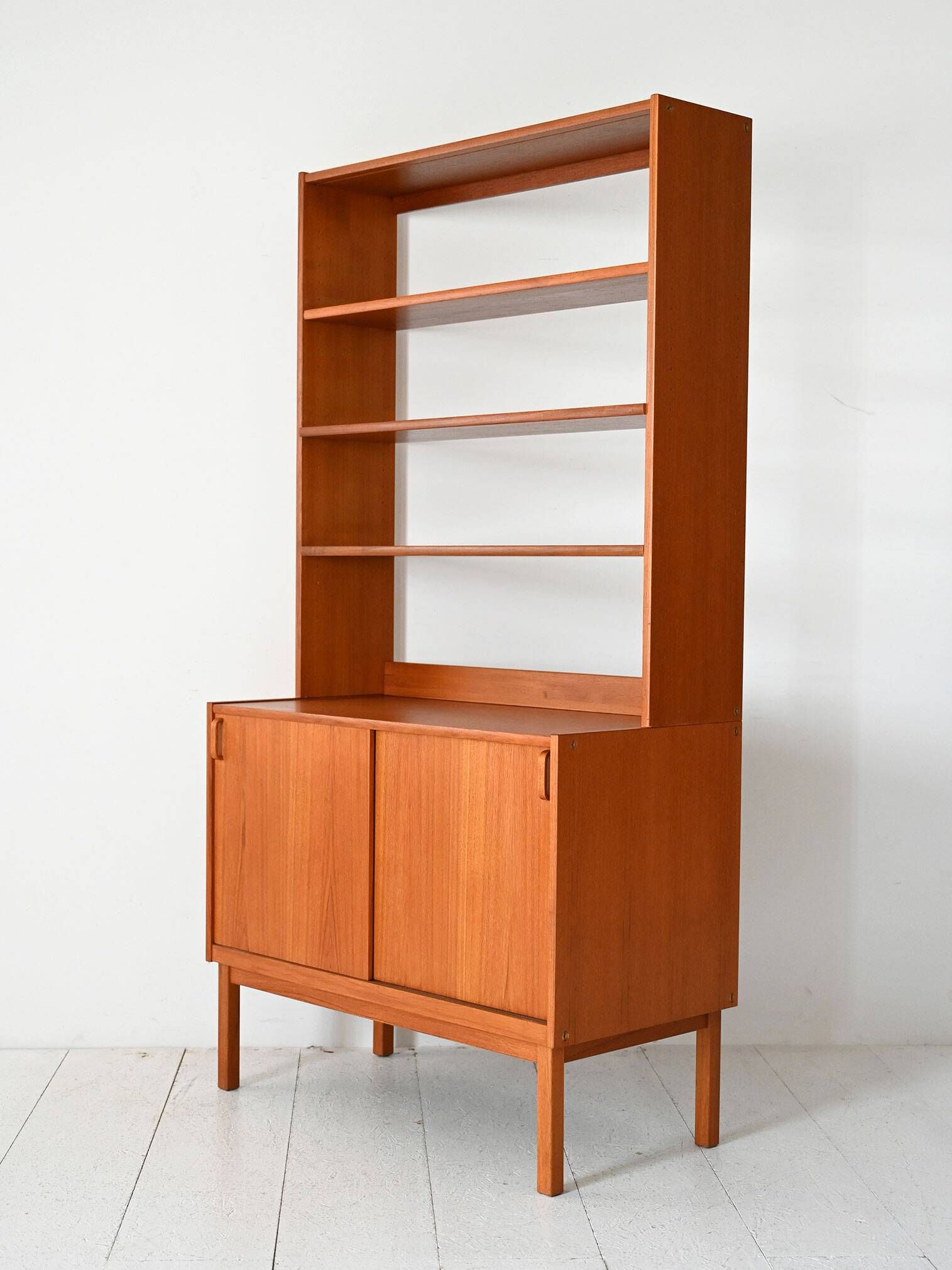 1960s Scandinavian Teak Bookcase by B. Fridhagen for Bodafors