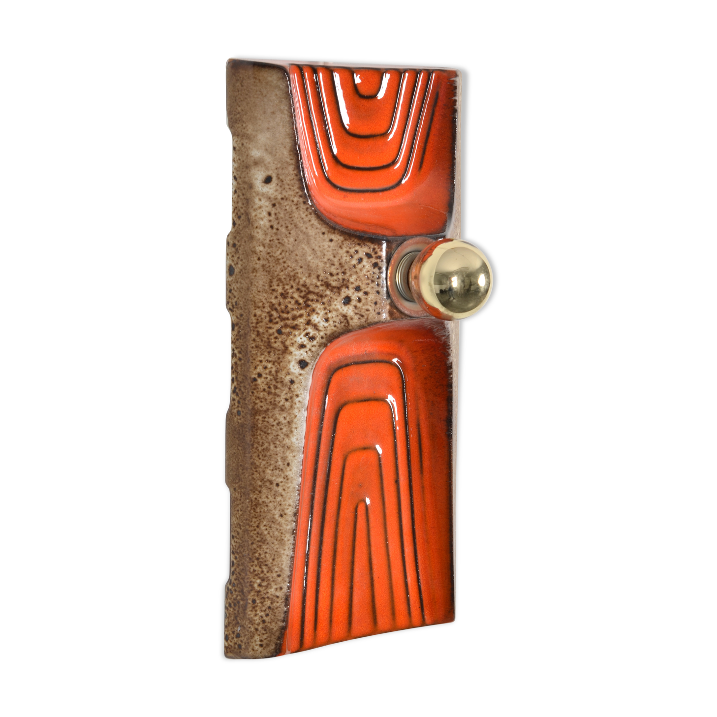 Applique murale en céramique fat lava