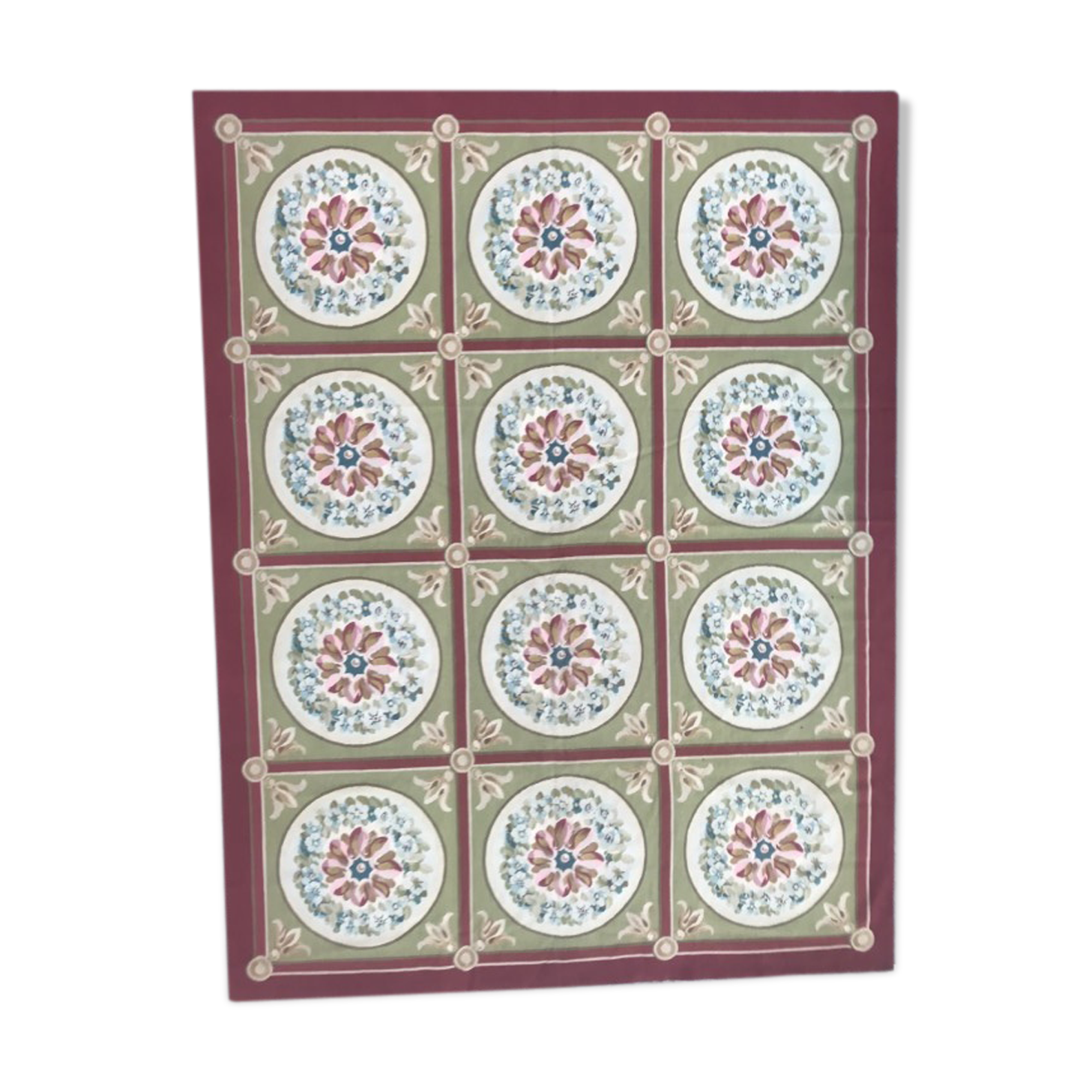 Carpet style woven Aubusson hand 240 X 315 CM