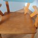 Fauteuil chaise enfant pieds compas