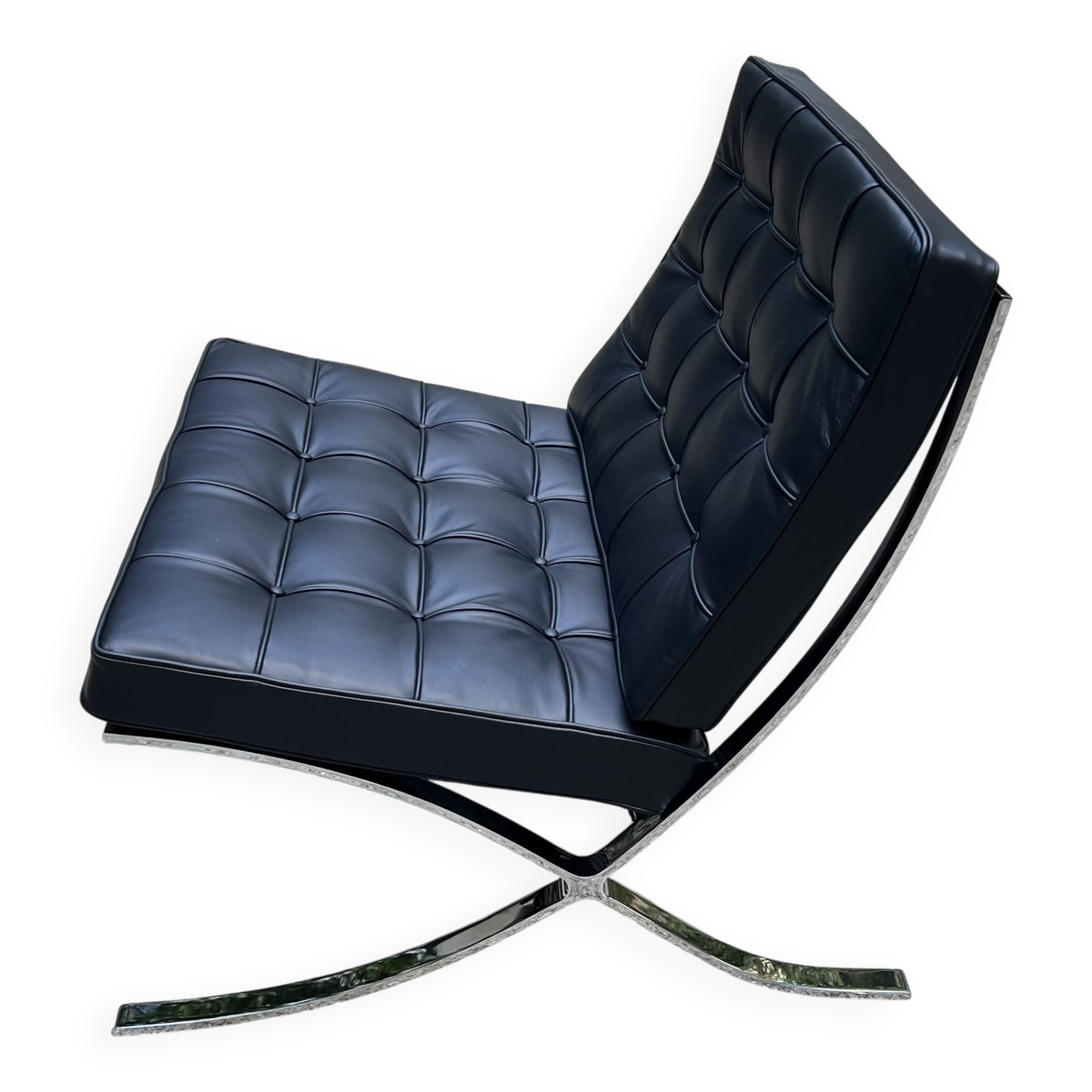 Fauteuil Barcelona Mies van der Rohe pour Knoll