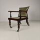 Rare fauteuil ajustable victorien par J. Alderman, Londres