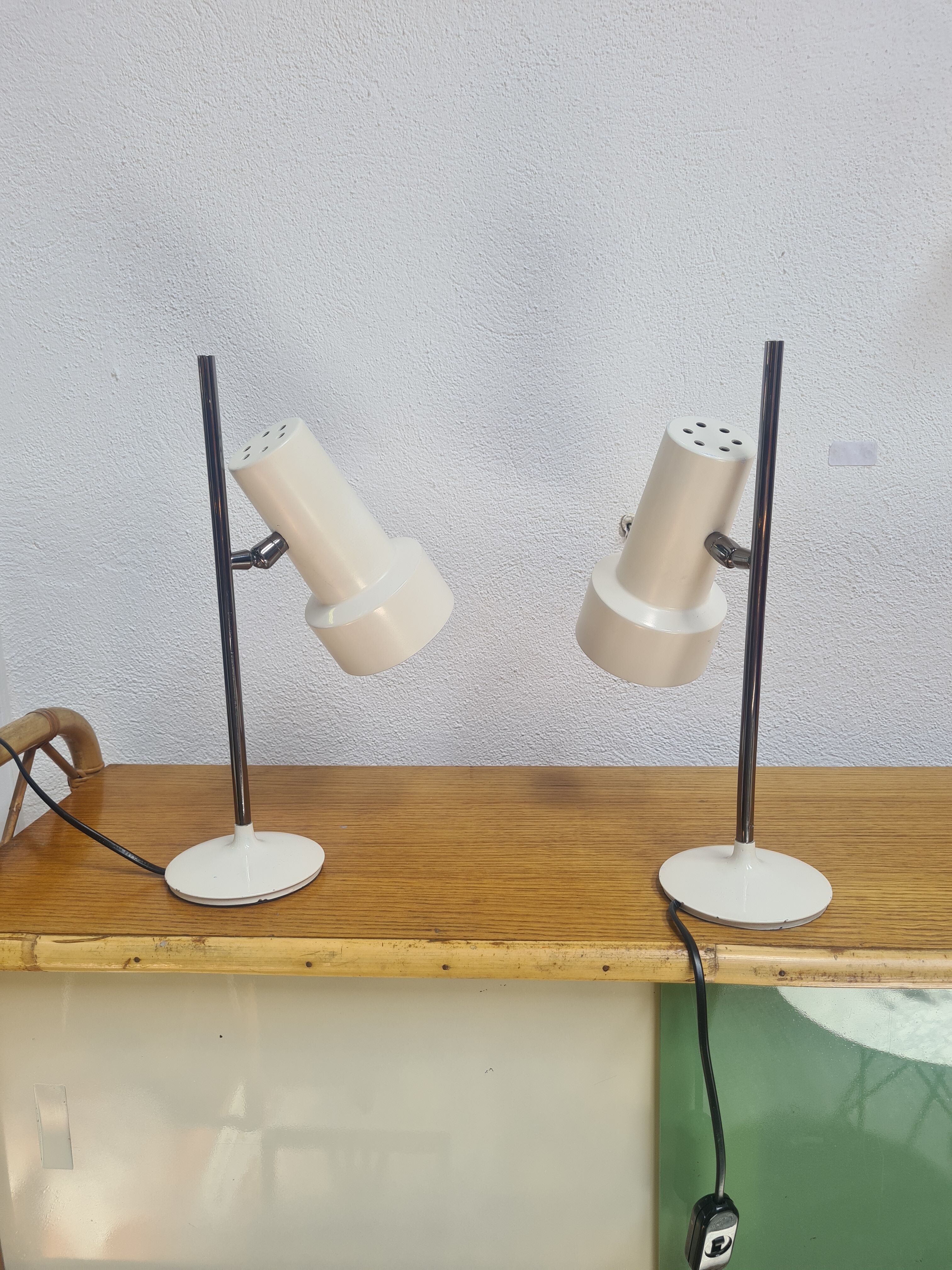 Pair of italian lamps from the 50s