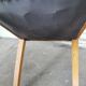 Art deco oak armchair 1940/1950