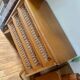 Commode vintage rotin & bois
