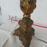Pied de lampe en laiton
