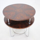 1930s Functionalist coffee or side table, Czechoslovakia
