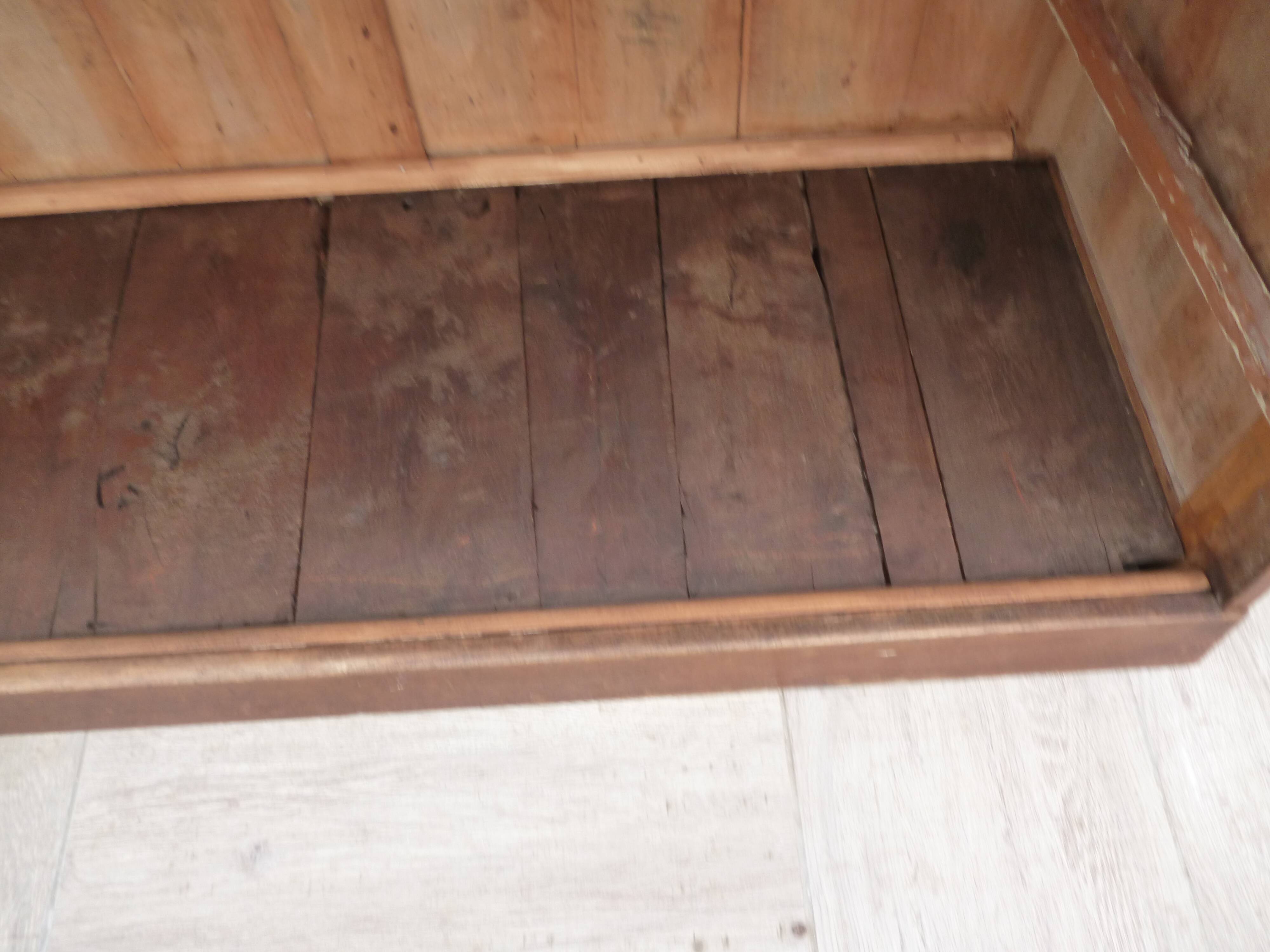 Old store counter with drawer