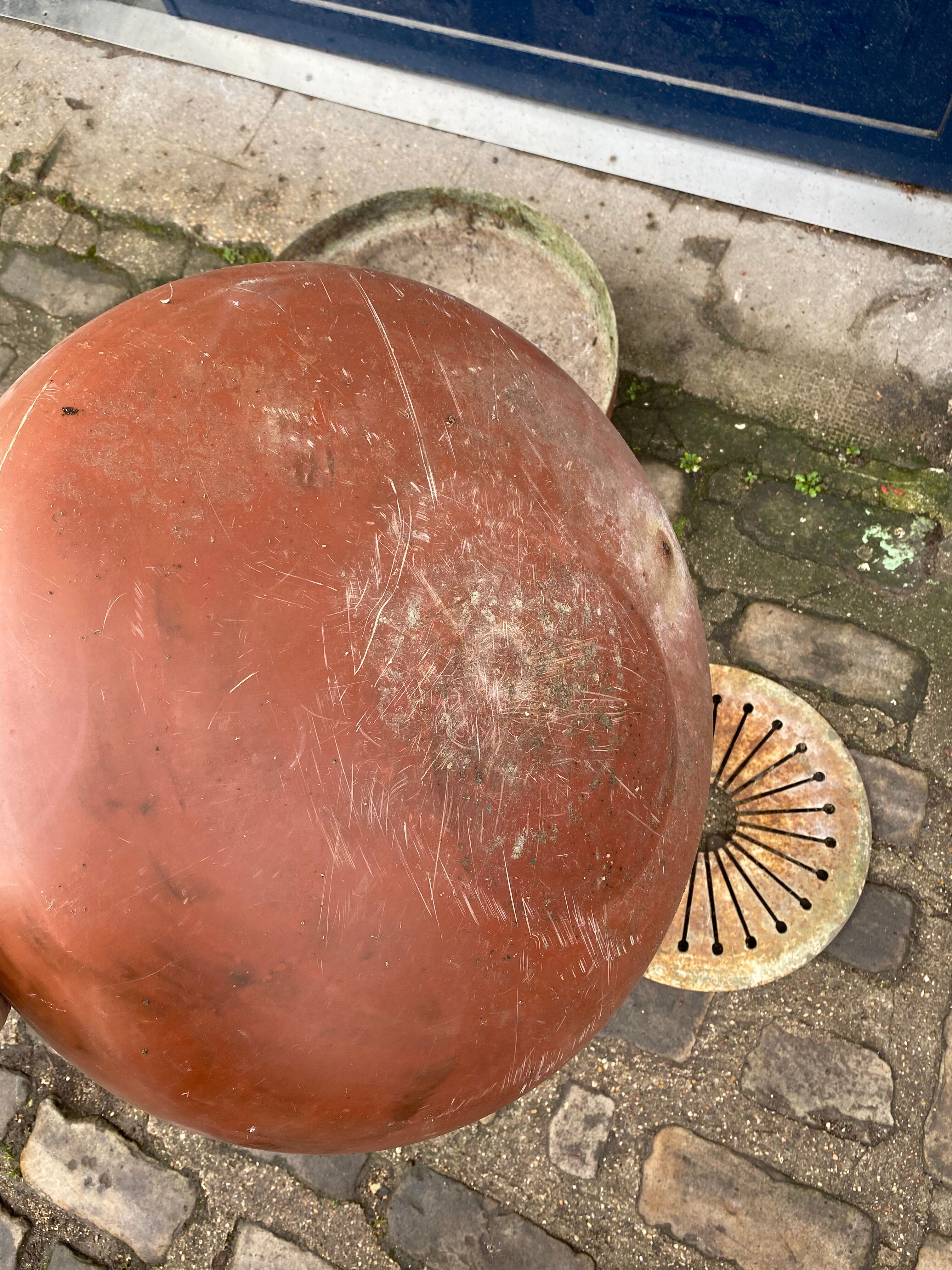 Set of 2 vintage planters Dominique Rabinet