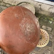 Set of 2 vintage planters Dominique Rabinet