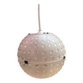 Ancienne suspension rotaflex plexi forme boule années 70 vintage