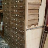 Old craft furniture has 30 oak façade drawers