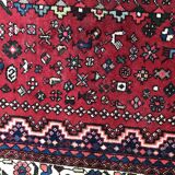 Tapis ancien couloir persan abadeh fait main 107x297cm
