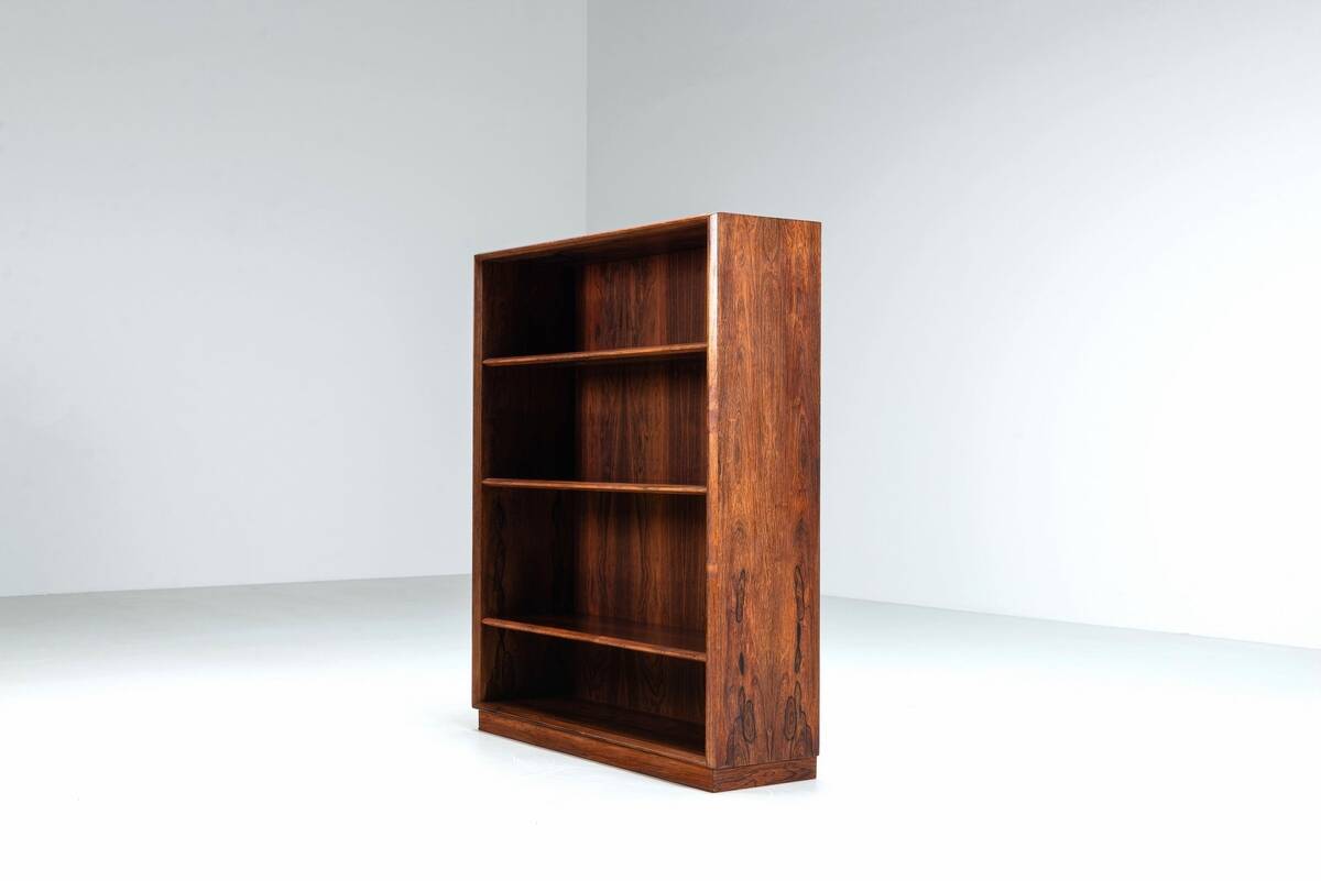 Ejvind Johansson bookcase in rosewood Ivan Gern Denmark 1960