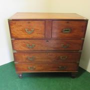 Commode bateau ancienne en acajou massif