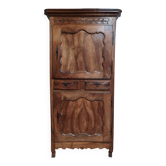 Standing man Louis XV in walnut 18th century