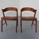Teak dining chairs in teak by Korup Stolefabrik, Denmark, 1960s, set of 2.