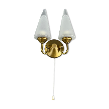Applique murale Honsel verre space age design