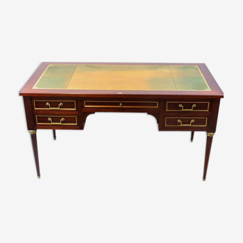 Bureau de style Louis XVI acajou