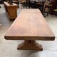 Table de type monastère en chêne