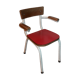 Fauteuil enfant vintage en formica et bois
