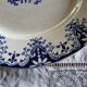 Old ceramic dish Longwy model Rouen