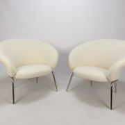 Set of model F570 armchairs by Pierre Paulin for Artifort, 1960